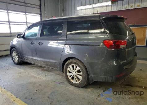2016 Kia Sedona Lx из США, поврежденный, VIN KNDMB5C12G6192297